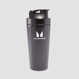 Myprotein Метален шейкър от рециклирани материали — черен - Option My Protein