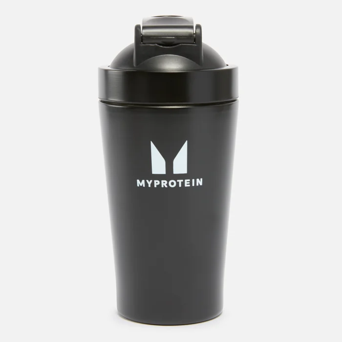 Myprotein метален мини шейкър — черен