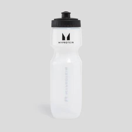 Myprotein Спортна бутилка за вода — прозрачен/черен