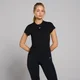 MP Дамска основна тениска с къс ръкав Body Fit – черна