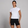 MP Дамска основна тениска с къс ръкав Body Fit – бяла