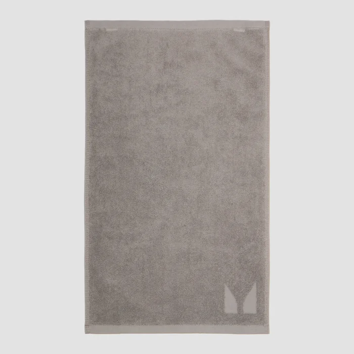 Маркова кърпа за ръце MP — буреносно черно