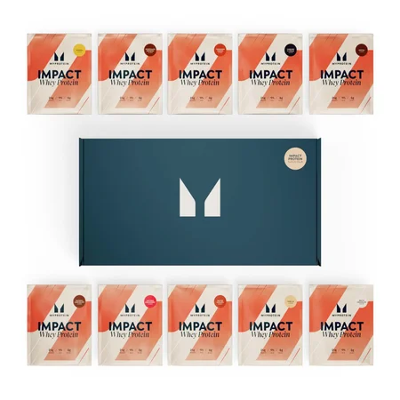 Кутия с различни видове Impact Protein