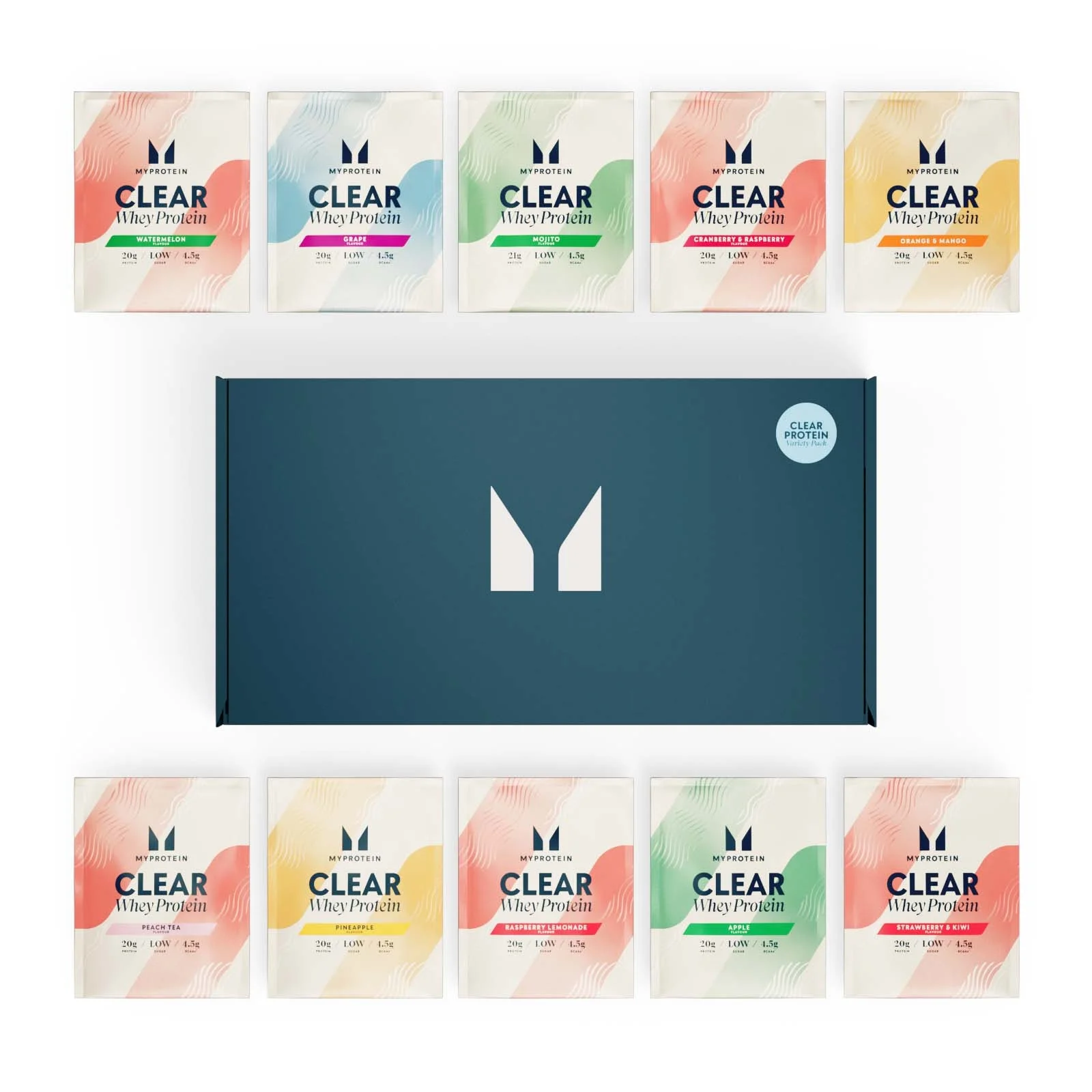 Clear Protein Кутия с различни видове Изображение 1