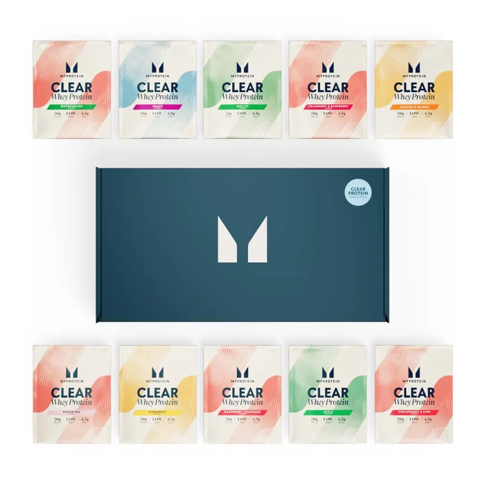 Clear Protein Кутия с различни видове