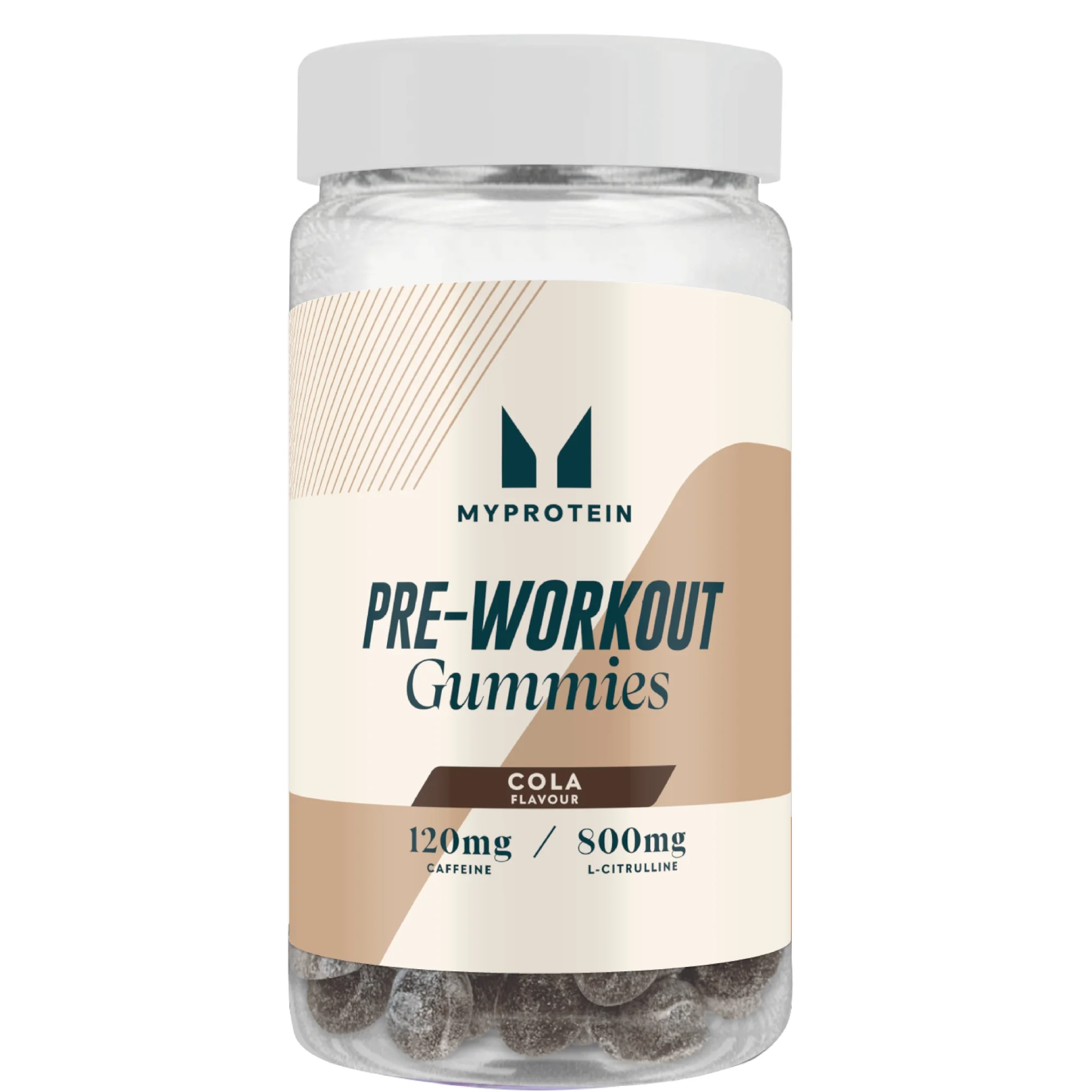 Предтренировъчни дъвчащи таблетки - 120 GUMMIES - 30Порции - Кола Изображение 1