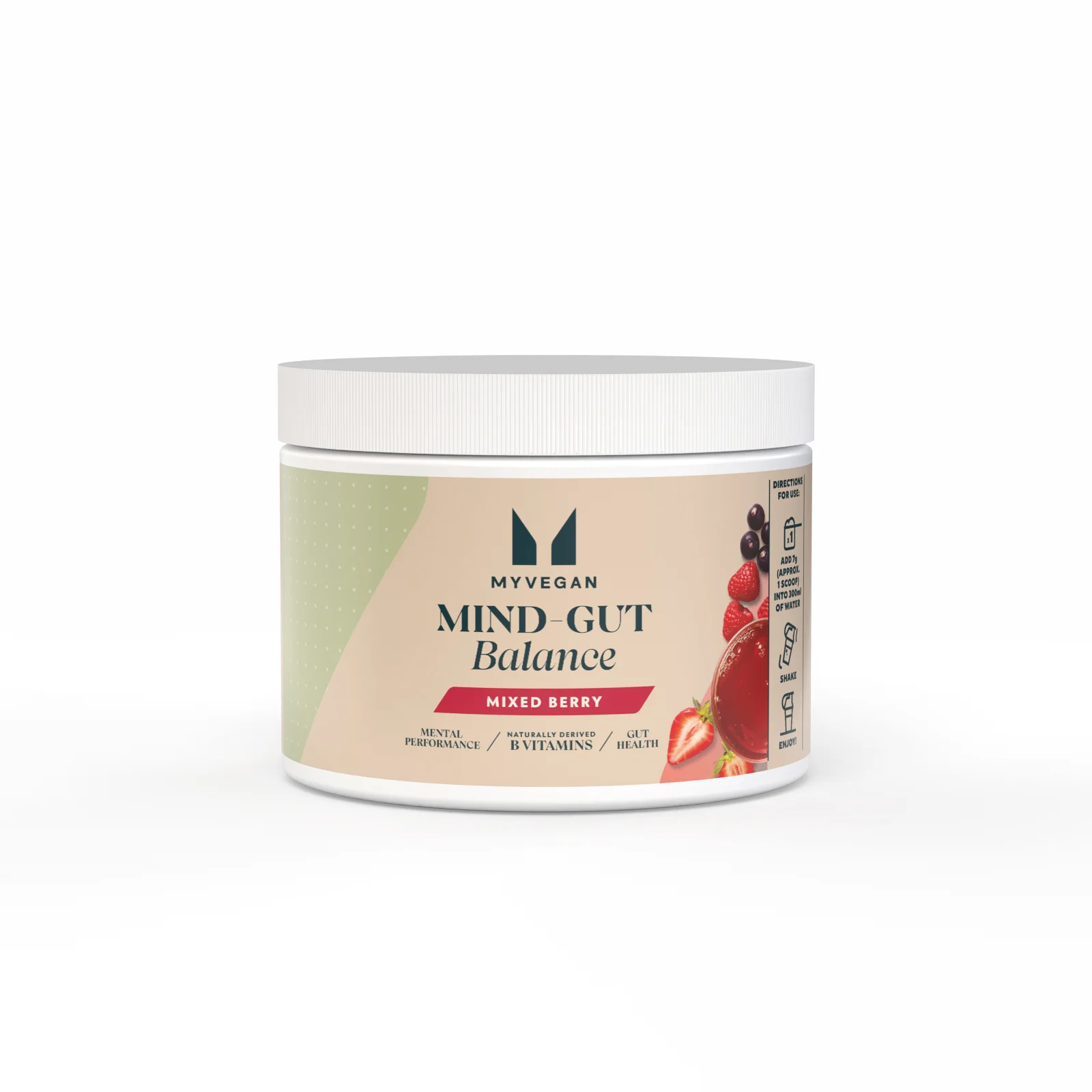 Баланс на мозъка и червата   - 30servings - Mixed Berry Изображение 1