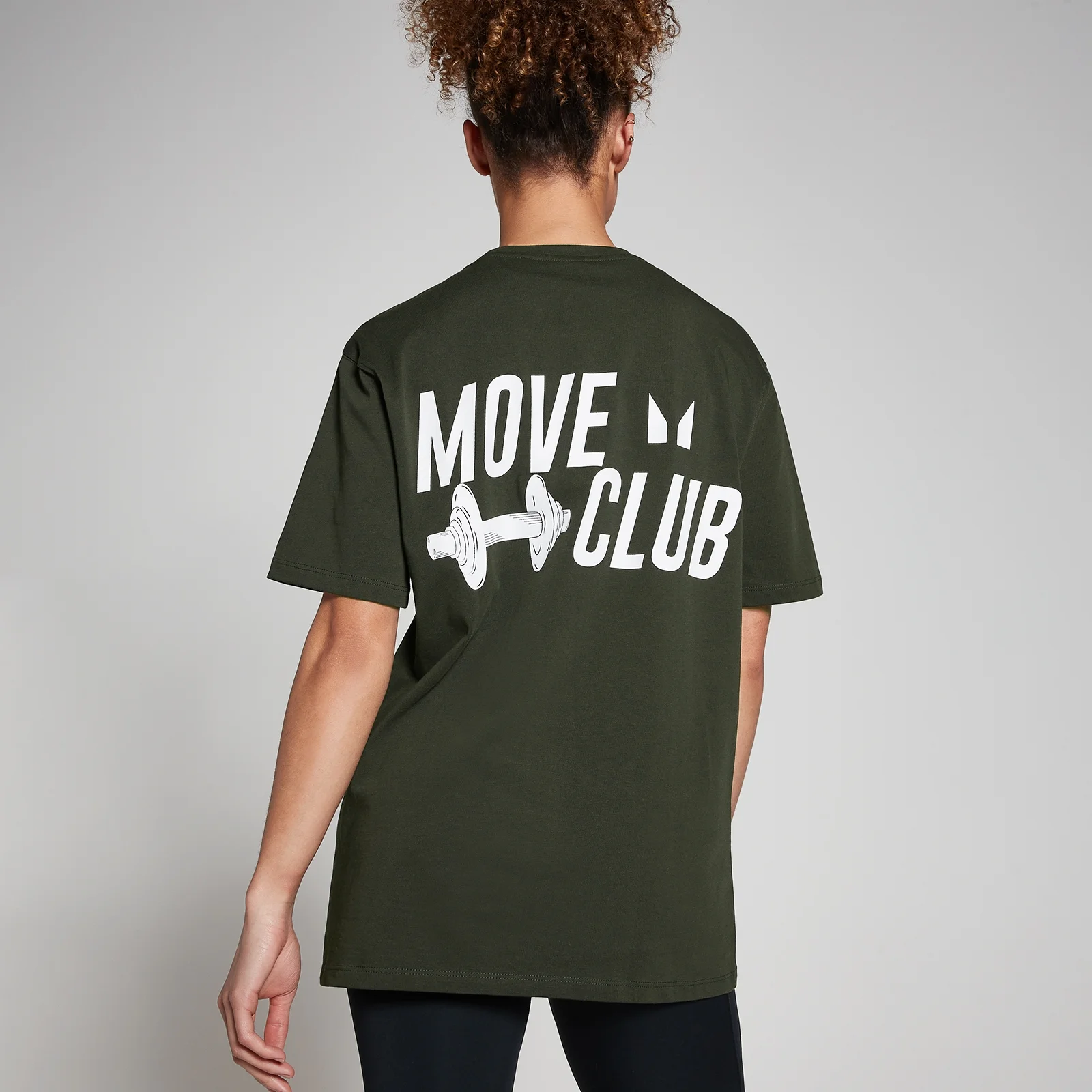 MP Move Club Овърсайз тениска — горско зелено - XXL-XXXL Изображение 1