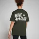 MP Move Club Овърсайз тениска — горско зелено