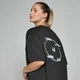 MP Tracking Graphic Дамска тениска - сива с избелен ефект