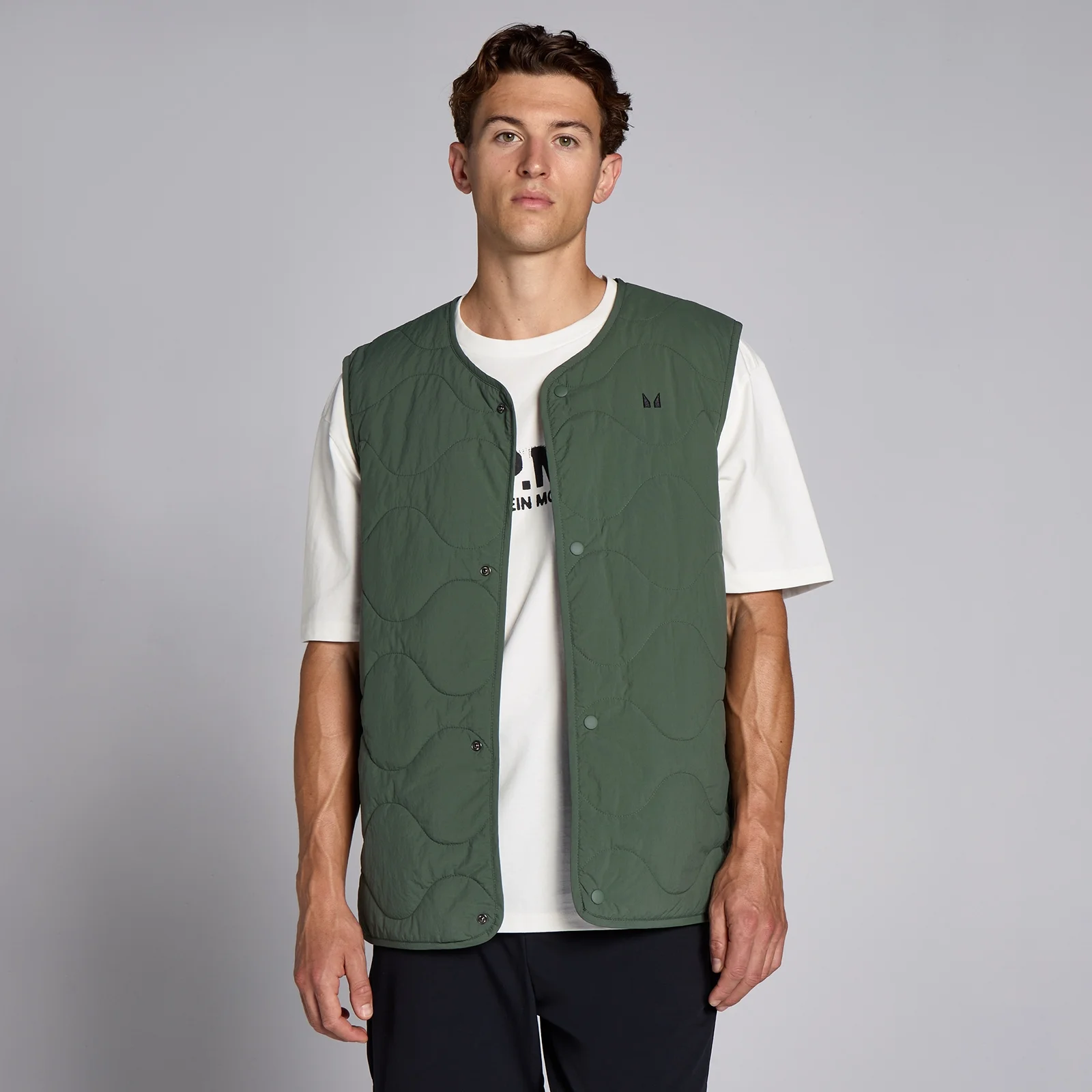 Мъжки елек MP Lifestyle Diamond - лилав - XXXL Изображение 1