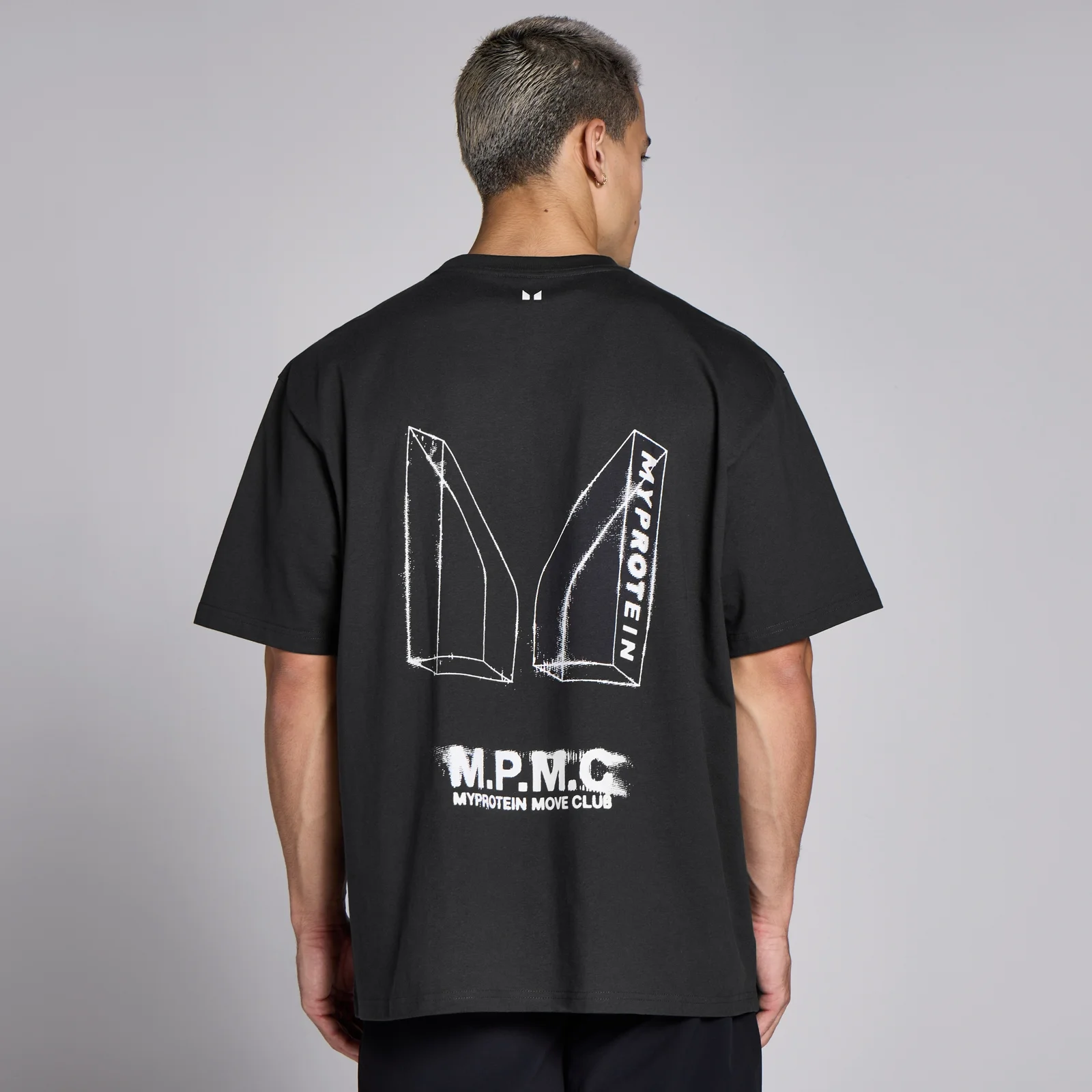 Тениска MP Lifestyle Graphic - черна с избелен ефект - XXL-XXXL Изображение 1