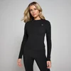 MP Tempo Good Body Fit дамски топ с дълъг ръкав – черен