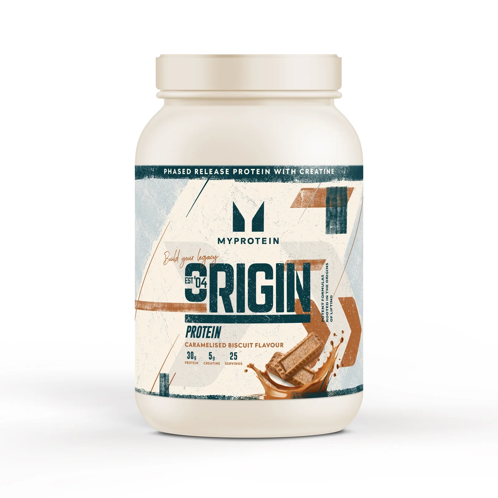 Origin Protein - 25servings - Карамелена бисквитка Изображение 1