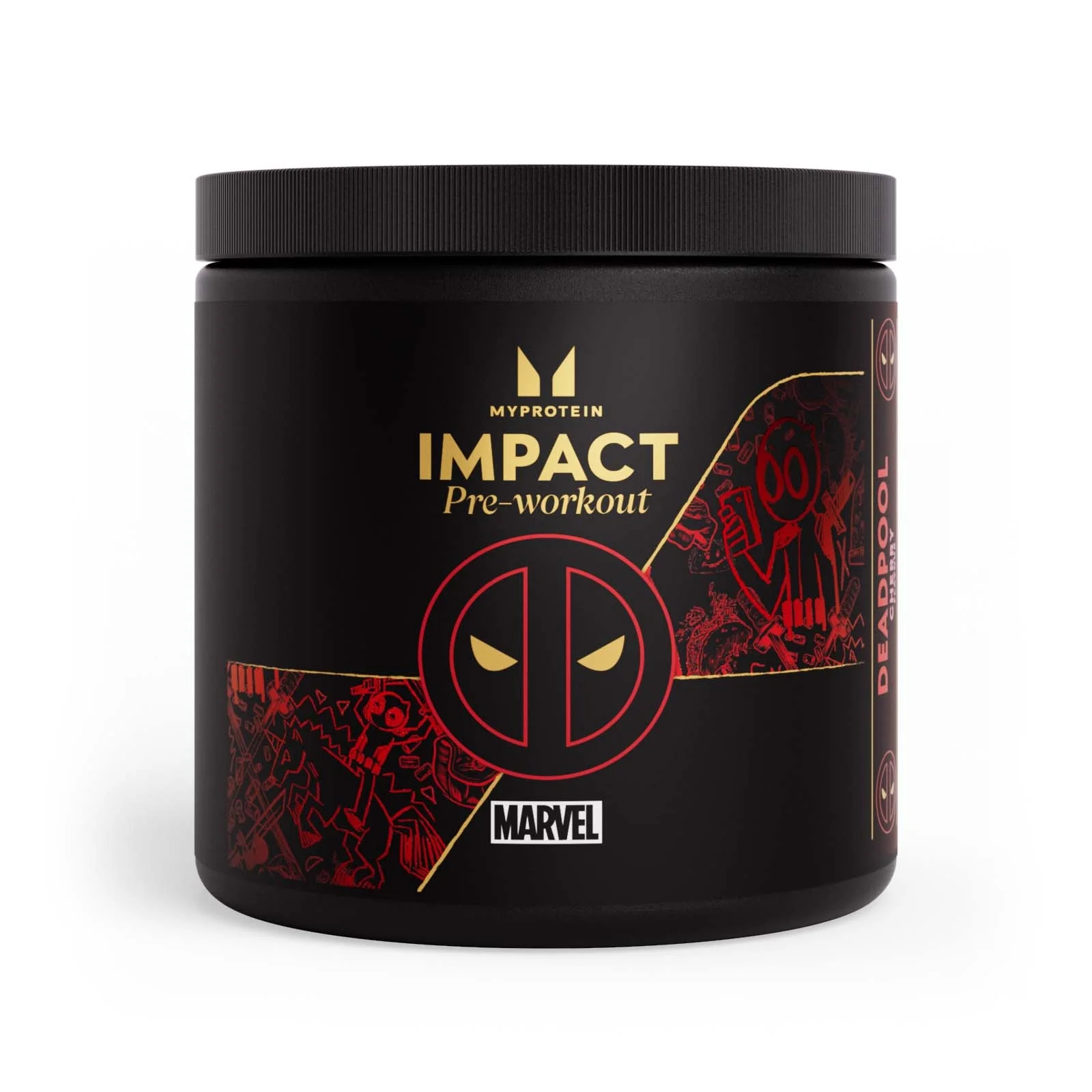 Impact Pre-Workout – Дедпул - 40Порции - Cherry Изображение 1