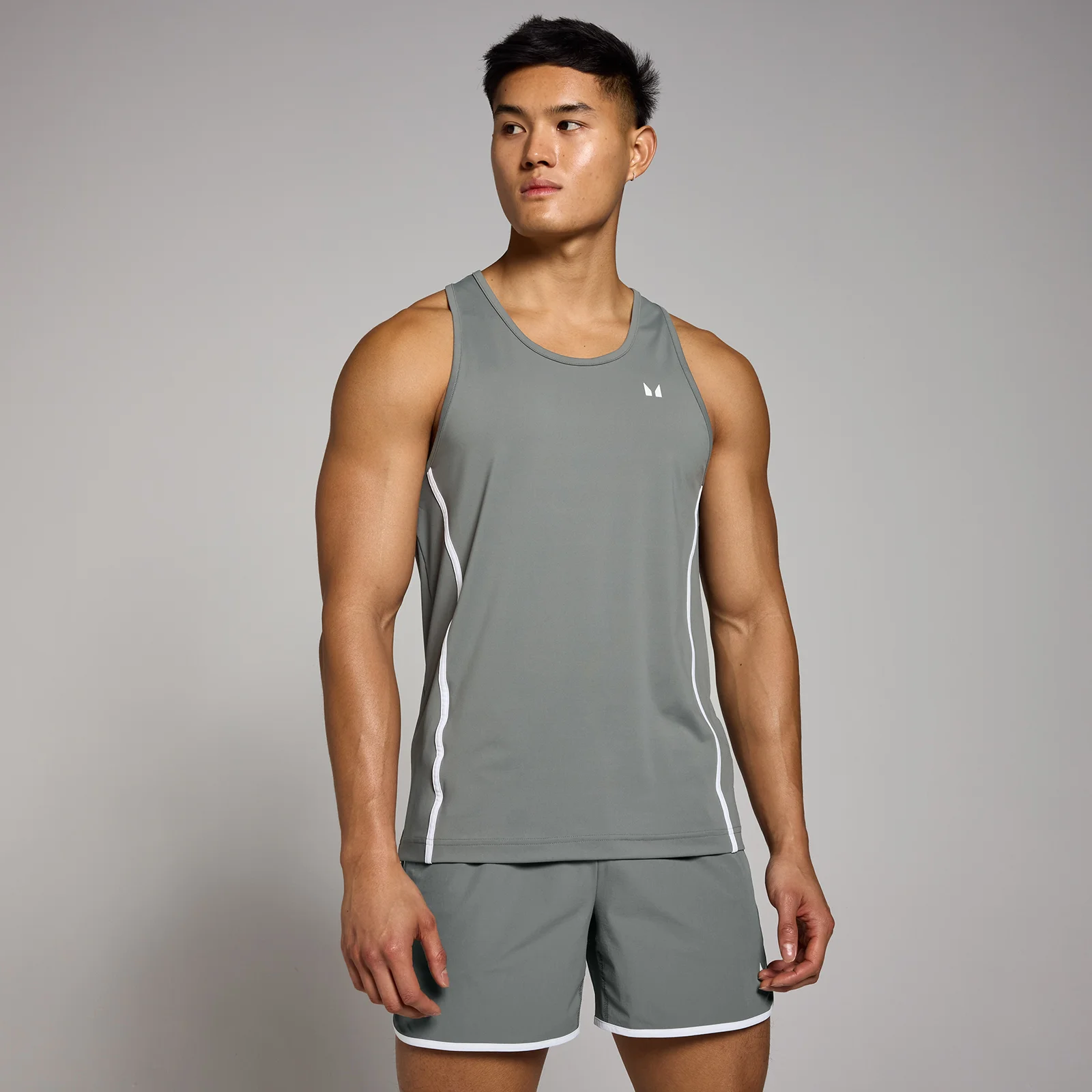 MP Tempo Binding Мъжки спортен потник — тъмносив - XS Изображение 1