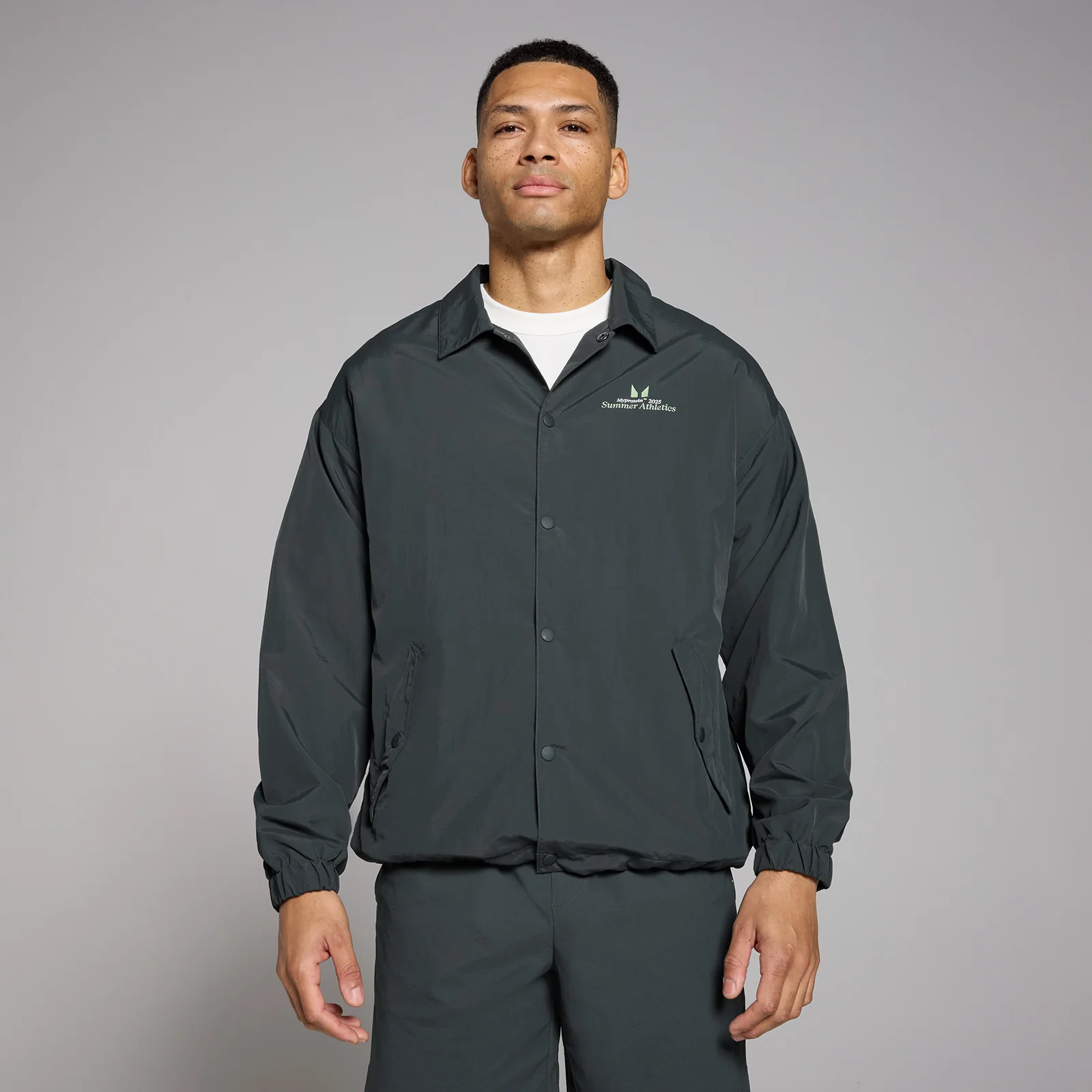 MP Lifestyle Мъжко трикотажно яке - черно с избелен ефект - XS Изображение 1