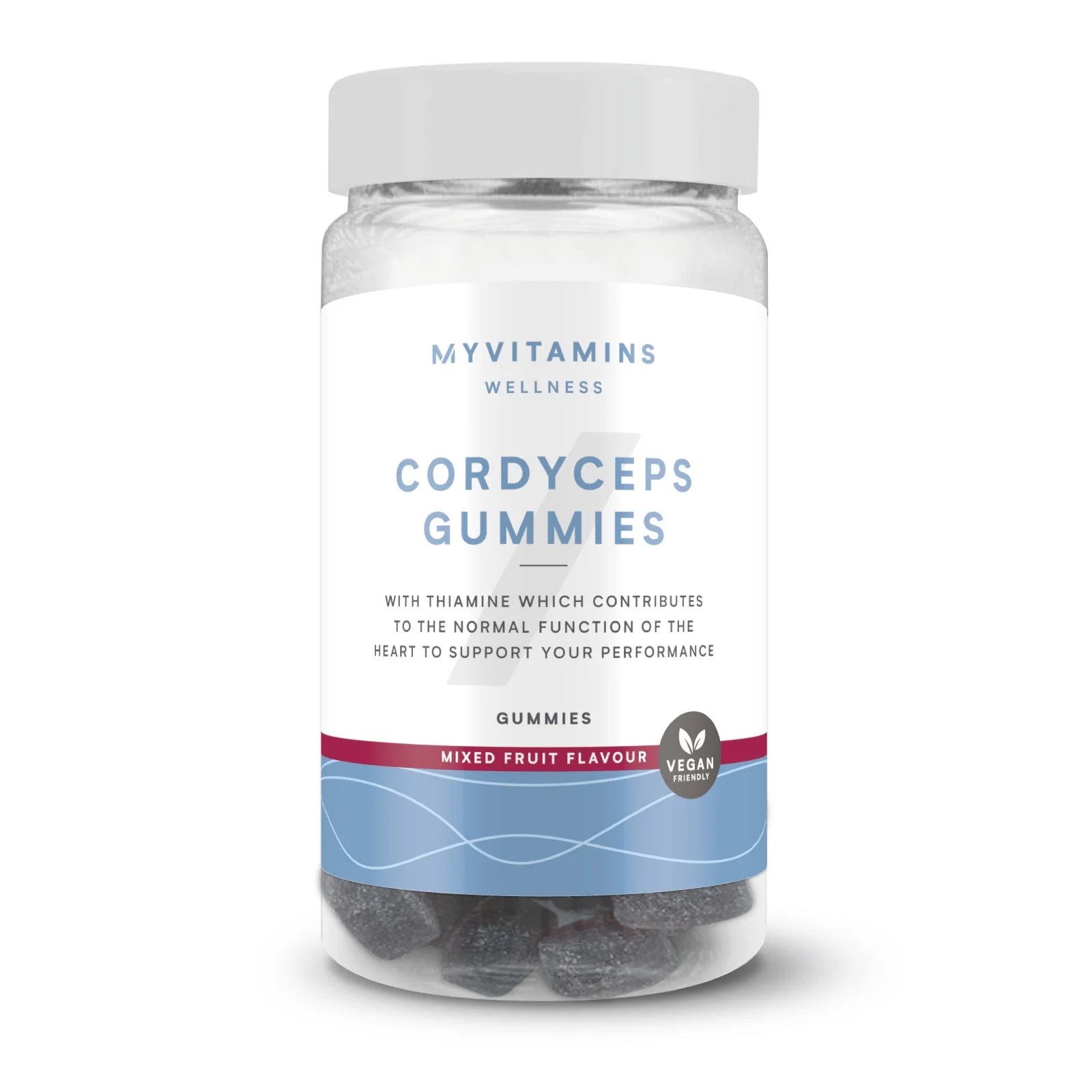 Дъвчащи таблетки Кордицепс за производителност - 60gummies - Mixed Fruit Изображение 1