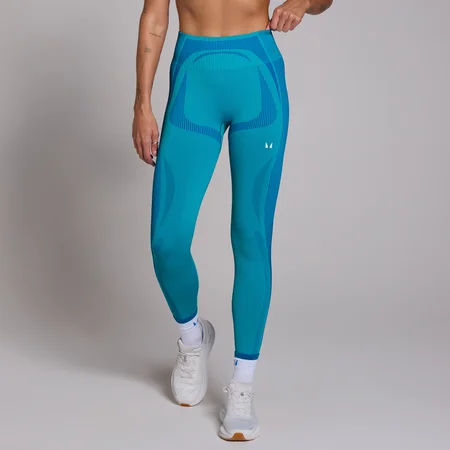 MP Дамски клин Tempo Seamless Hybrid - океанско синьо