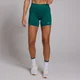 MP Дамски шорти Tempo Seamless Hybrid - петролно зелено