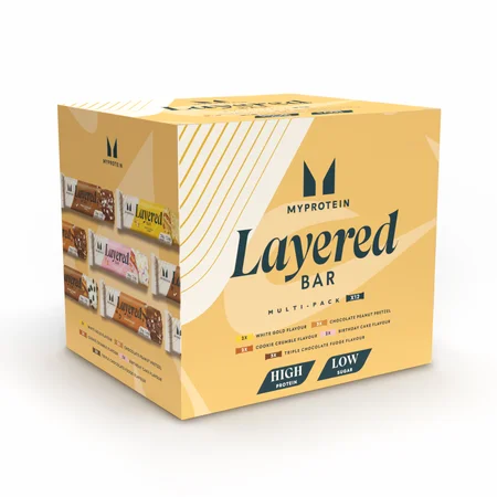Кутия с разнообразни Layered Bar:
