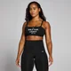 MP Origin Дамски спортен сутиен с графика — черен
