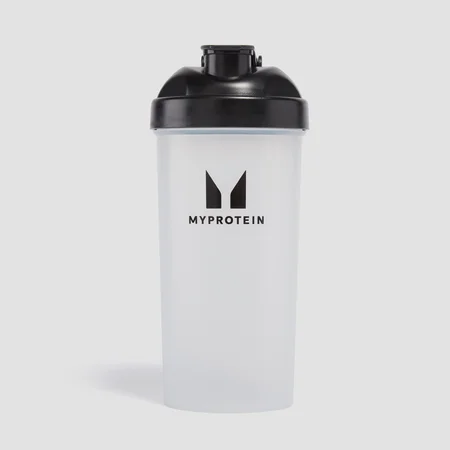 Myprotein Пластмасов шейкър — прозрачен/черен