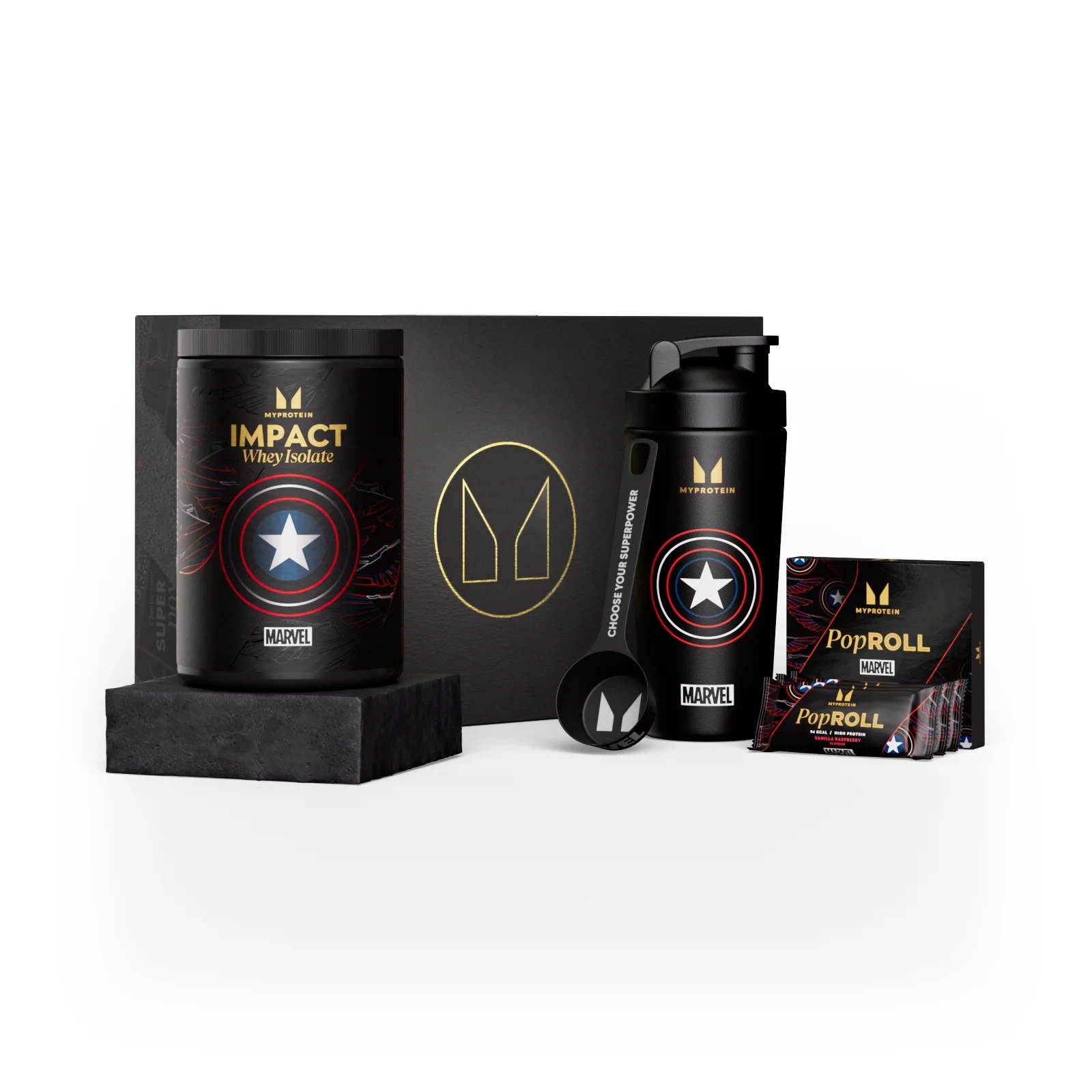 Myprotein x Marvel | Кутия Капитан Америка Изображение 1