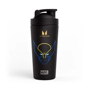 Myprotein Върколака Метален шейкър от рециклирани материали — черен - Option Wolverine
