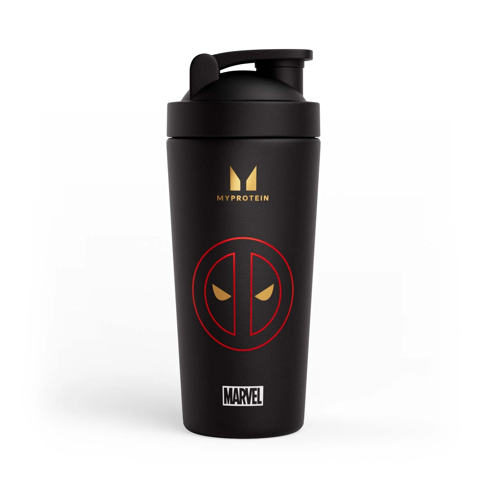 Myprotein Deadpool Metal Shaker - Black Изображение 1