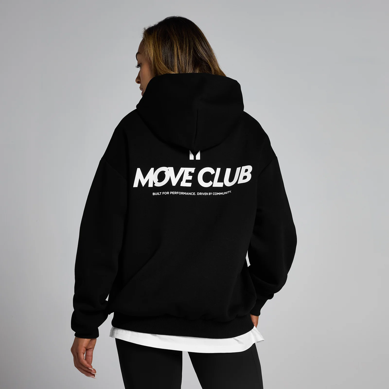 MP Move Club Унисекс суичър с качулка - черен - XXL-XXXL Изображение 1
