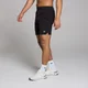 MP Мъжки трикотажни шорти 18 см Active - черни
