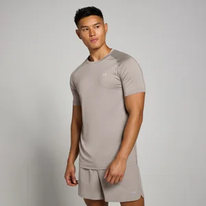 MP Мъжки спортна тениска – сиво-бежова - Size XS