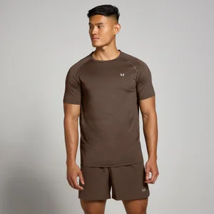MP Мъжка спортна тениска - шоколадово кафява - Size XS