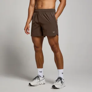 MP Мъжки спортни шорти от трико 13 см – шоколадово кафяви - Size XS