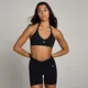 MP Tempo Open Back Спортен сутиен с презрамки около врата - черен