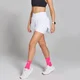 MP Velocity Дамски плисирани шорти за бягане - бели