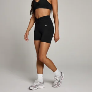 MP Tempo Дамски шорти с къдрички в предната част - черно - Size XS