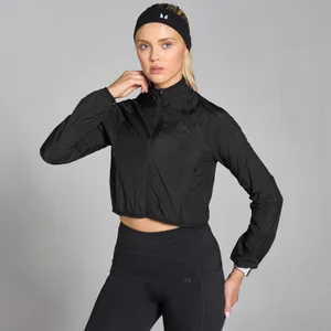 MP Velocity Дамска къса вталена ветровка - черно - Size XS