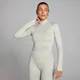 MP Shape Дамско безшевно яке с цип – пепеляво сиво