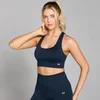 MP Shape Безшевен спортен сутиен - тъмно сапфирено зелено