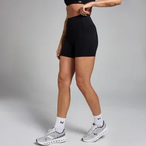 MP Active Дамски спортни шорти за колоездене с джобове - черни - Size XS
