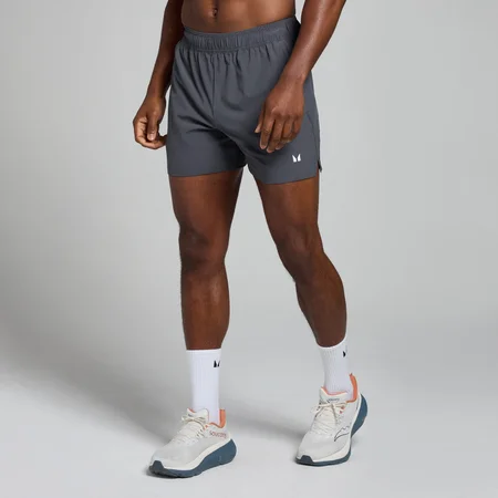 MP Active Мъжки спортни шорти с джобове - тъмно сиви