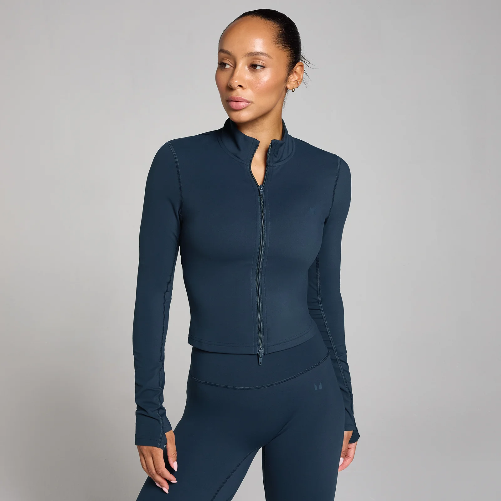 MP Tempo Дамско късо яке Tempo -тъмно сапфирено зелено  - XS Изображение 1