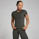 MP Tempo Body Fit Дамска тениска с къс ръкав – вечерно сиво