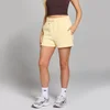 MP Basics Дамски спортни шорти - лимонено зелено