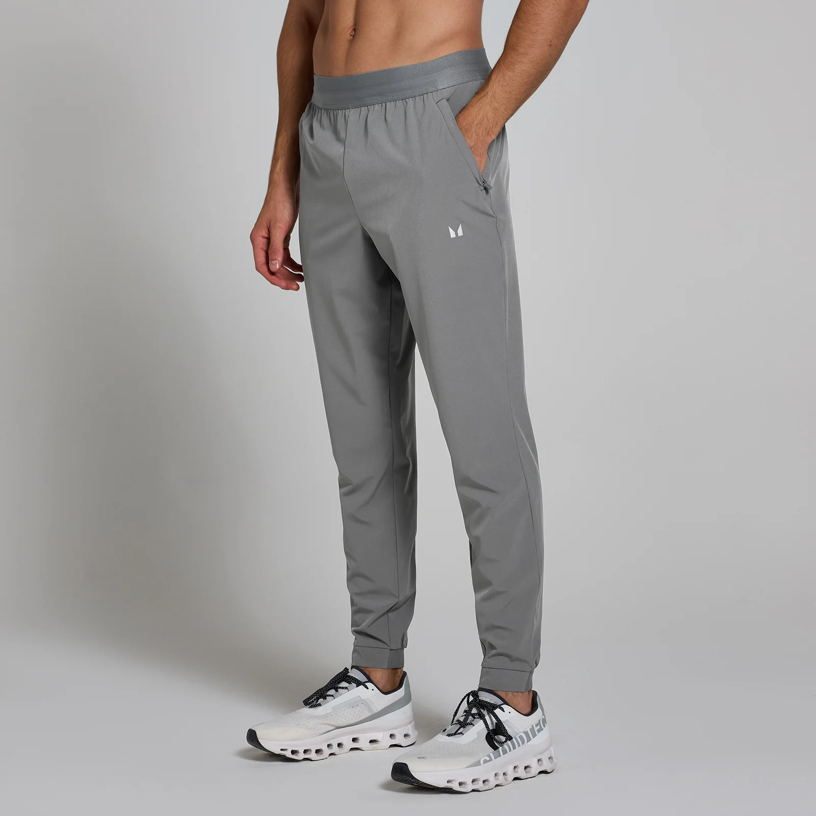 MP Active Мъжки спортен трикотажен анцуг - сиво - XXL Изображение 1