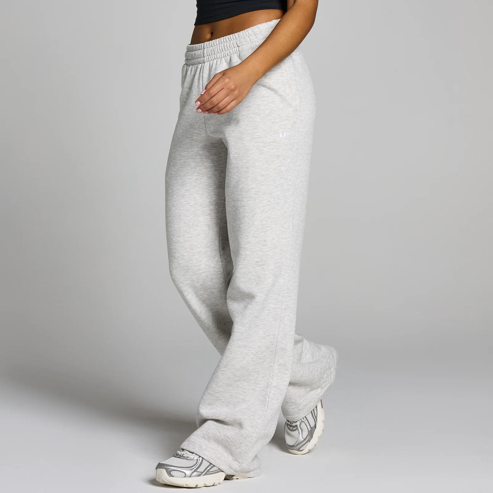 MP Basics Tall Дамски анцуг с права кройка - сив меланж - L Изображение 1