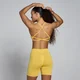 MP спортен сутиен Lift Seamless Strappy за жени - кехлибарено