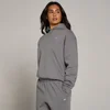 MP суитшърт с качулка Basics Oversized за жени - пепелносиво